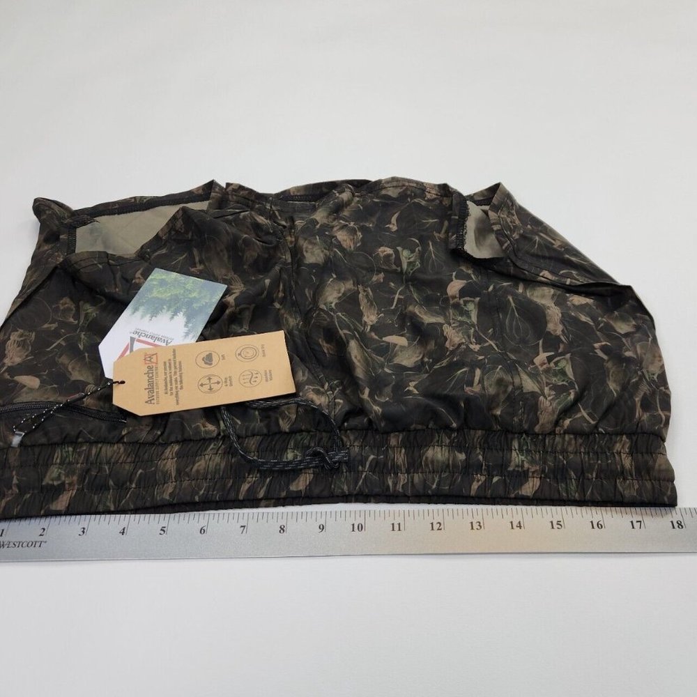 Avalanche Womens Athletics Hiking Shorts Camo Leaves With Lining Size L - Picture 8 of 9
